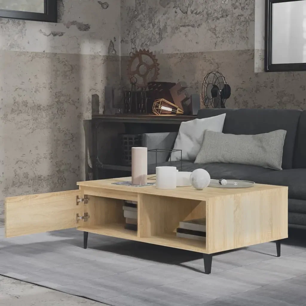 Coffee Table 90x60x35 cm Engineered Wood Price