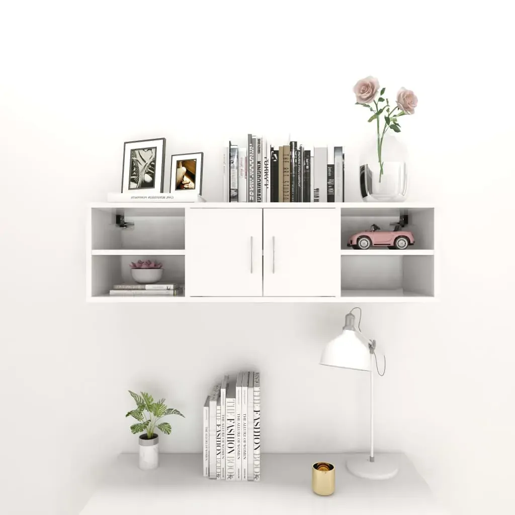 Wall Shelf 102x30x29 cm Engineered Wood Price