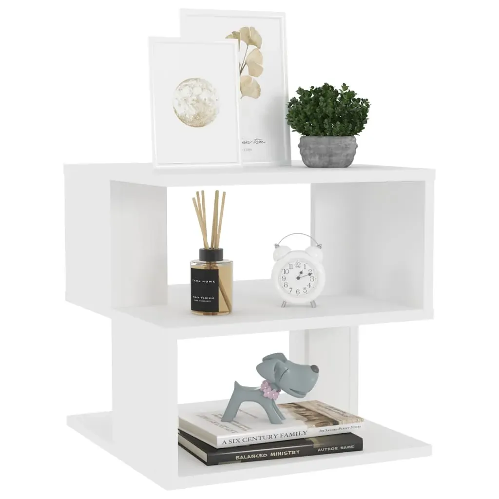 Cherryland Side Table 40x40x40 cm Engineered Wood Price
