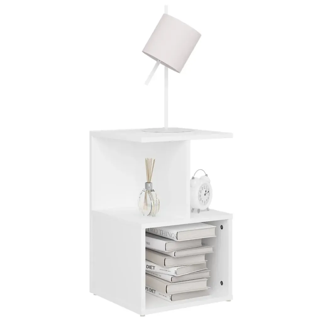 Bristol Bedside Cabinet 35x35x55 cm Engineered Wood Price