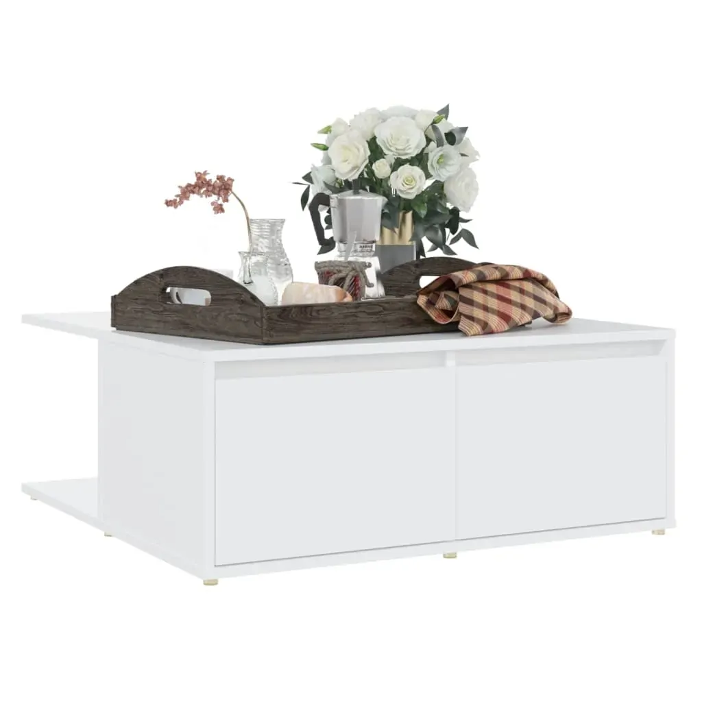 Coffee Table 80x80x31 cm Engineered Wood Price