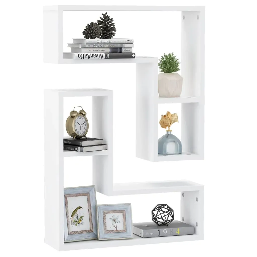 Wall Shelves 2 pcs 50x15x50 cm Engineered Wood Price
