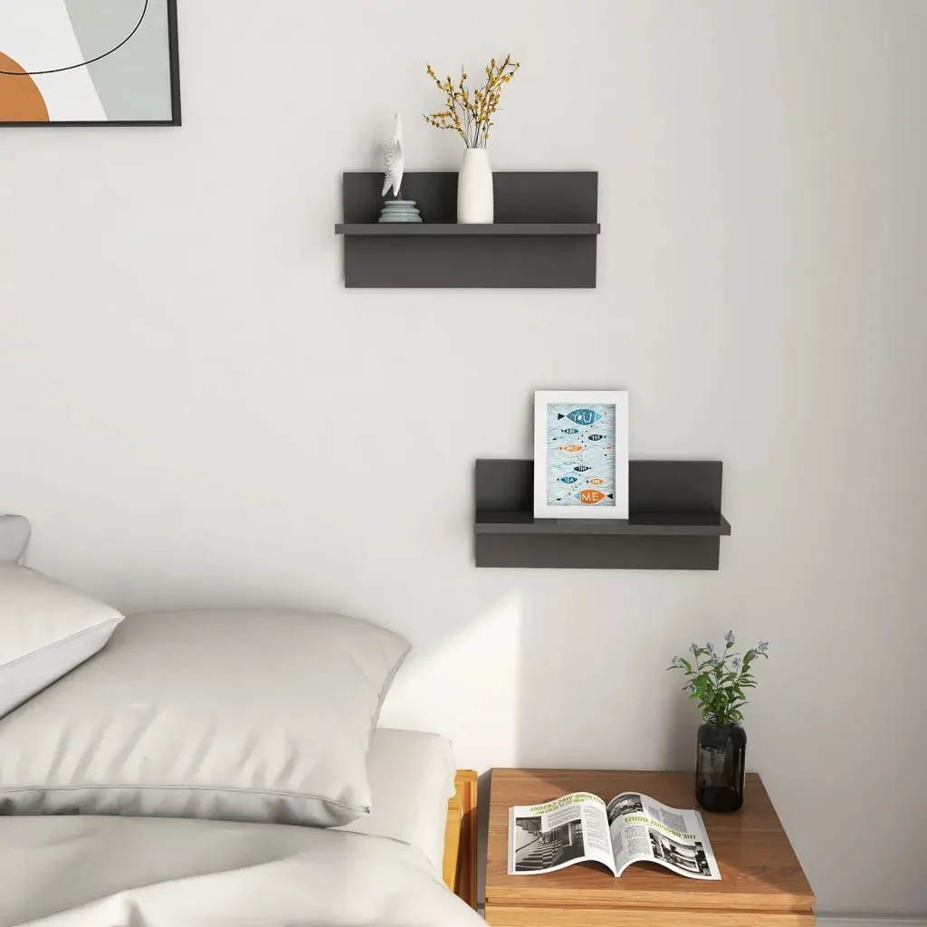 Wall Shelves 40x11.5x18 cm Engineered Wood Price