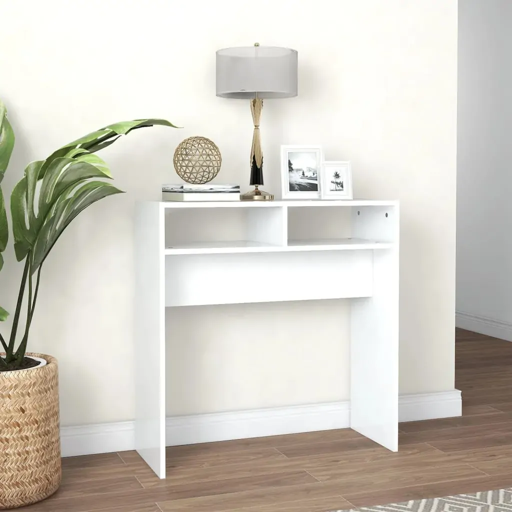 Console Table 78x30x80 cm Engineered Wood Price