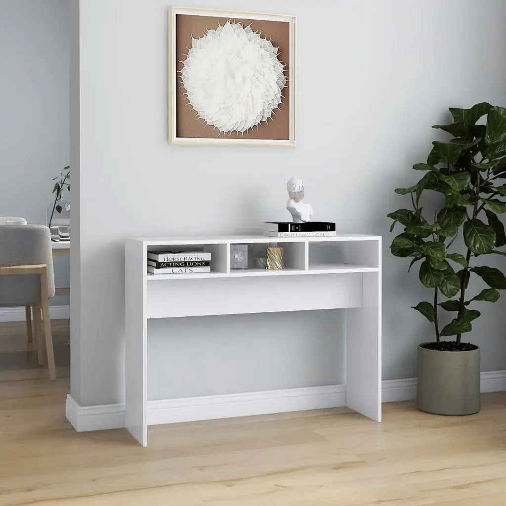 Console Table 105x30x80 cm Engineered Wood Price