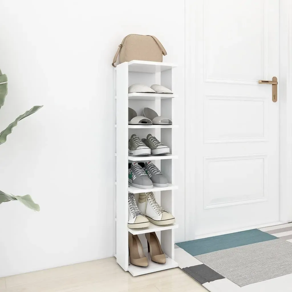 Shoe Cabinet 27.5x27x102 cm Engineered Wood Price