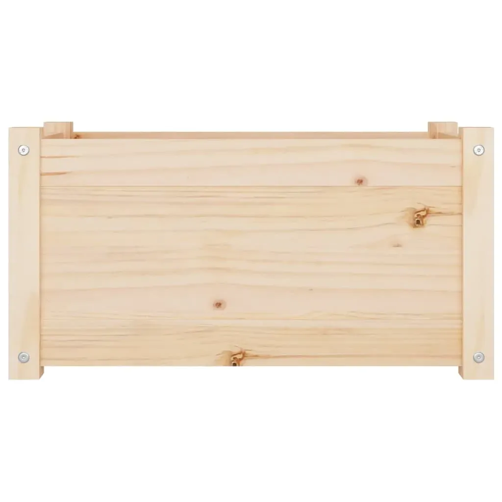 Garden Planter 60x31x31 cm Solid Pinewood Price