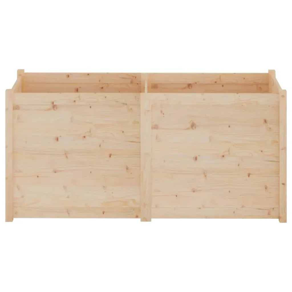 Garden Planter 150x50x70 cm Solid Pinewood Price