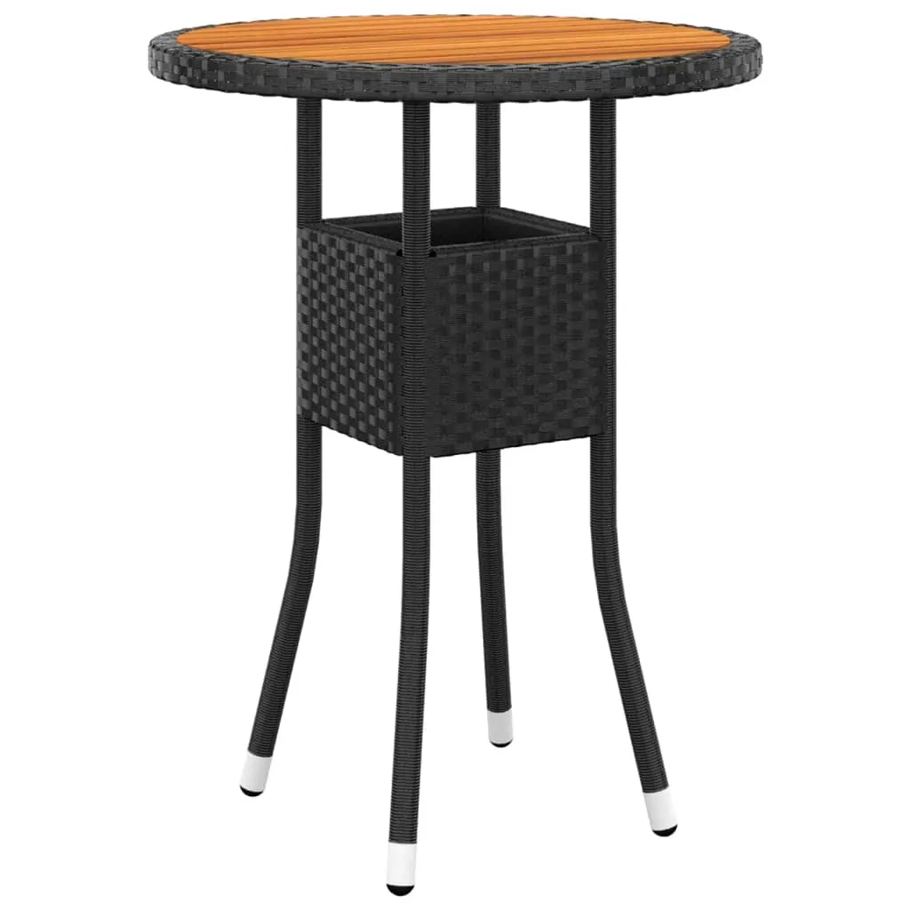 3 Piece Garden Dining Set Poly Rattan Price