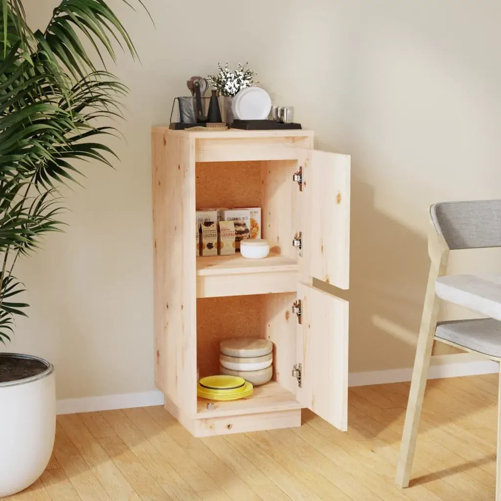 Sideboard 31.5x34x75 cm Solid Wood Pine Price