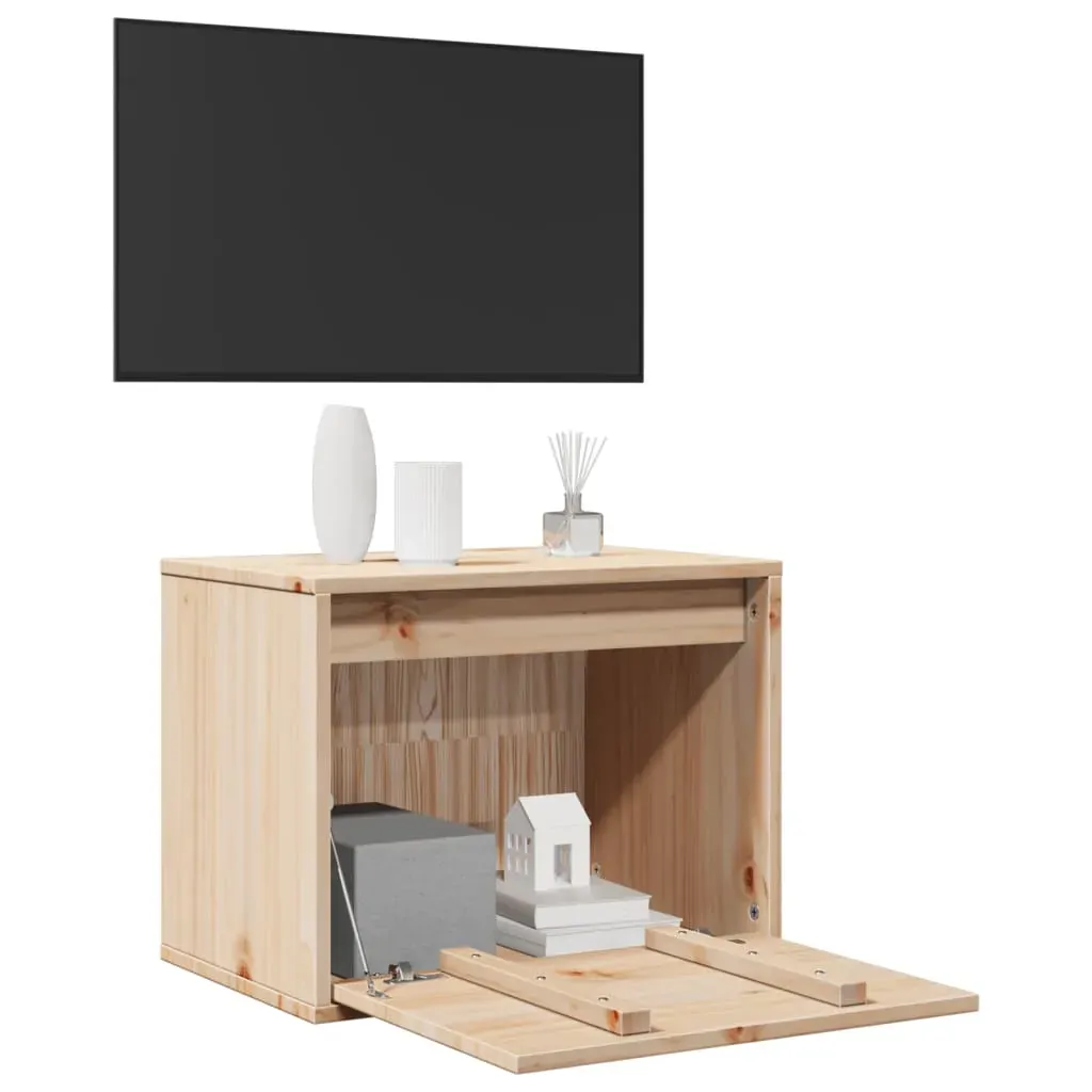 Wall Cabinet 45x30x35 cm Solid Wood Pine Price