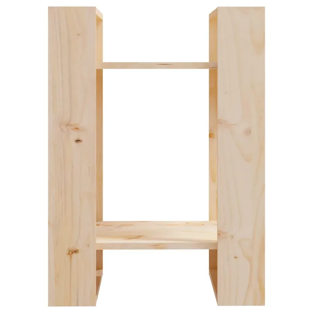 Hebron Book Cabinet/Room Divider 41x35x57 cm Solid Wood Pine Price
