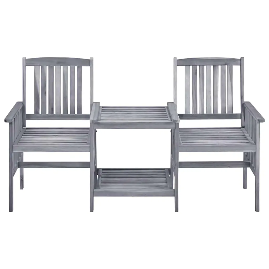 Garden Chairs with Tea Table and Cushions Solid Acacia Wood Price