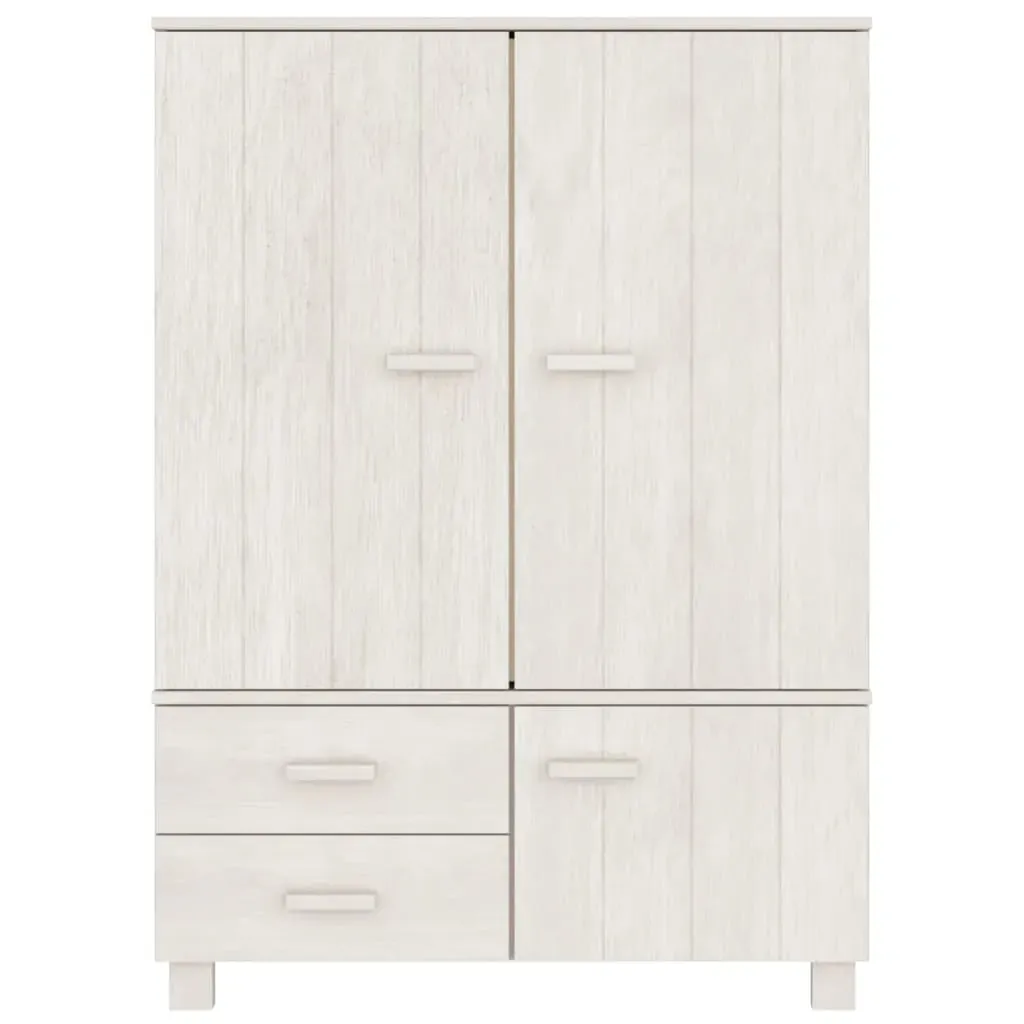 Wardrobe 99x45x137 cm Solid Wood Pine Price