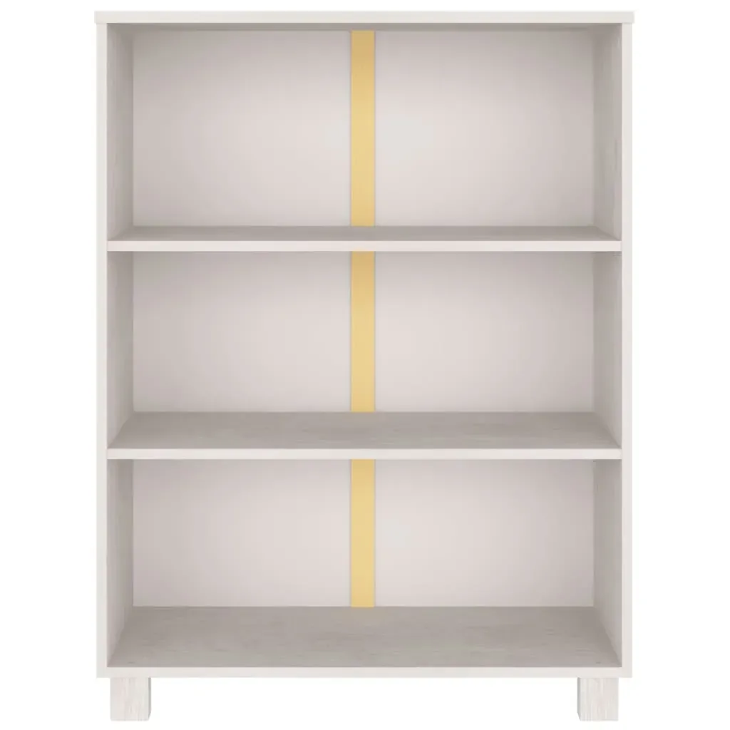 Book Cabinet 85x35x112 cm Solid Wood Pine Price