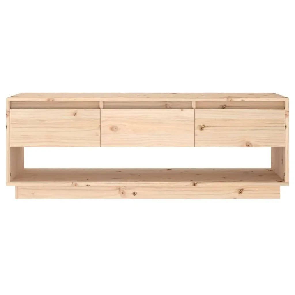 Glenroy TV Cabinet 110.5x34x40 cm Solid Wood Pine Price