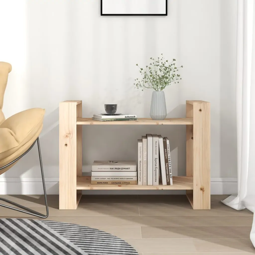 Boldon Book Cabinet/Room Divider 80x35x56.5 cm Solid Wood Pine Price