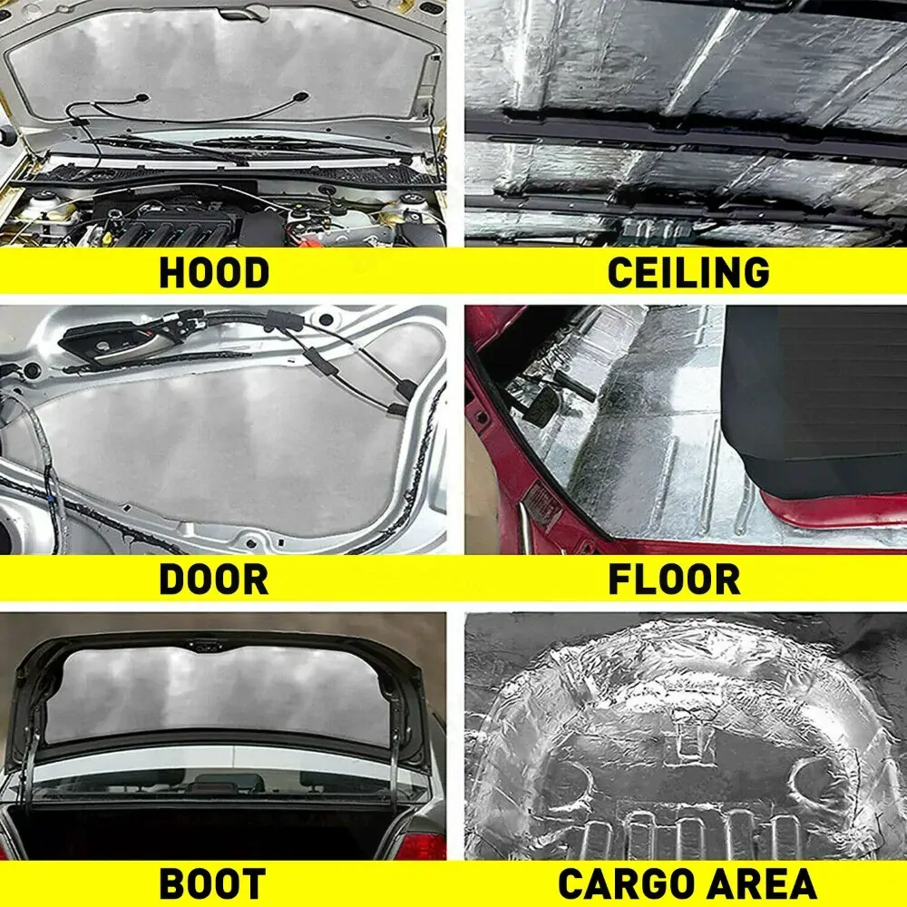 Sheet Car Automotive Sound Deadener Heat Insulation Noise Proofing Foam Price
