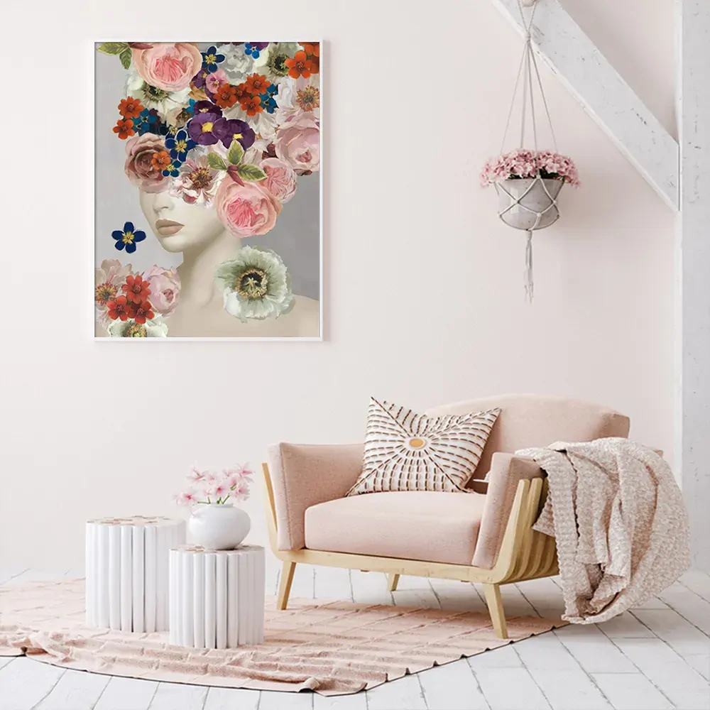 Foolish in Love I White Frame Canvas Wall Art Price