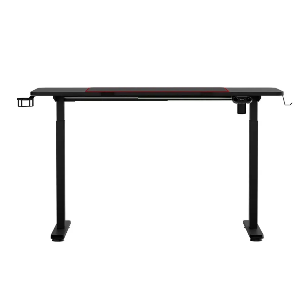 Electric Standing Desk Gaming Desks Sit Stand Table RGB Light Home Office. Price