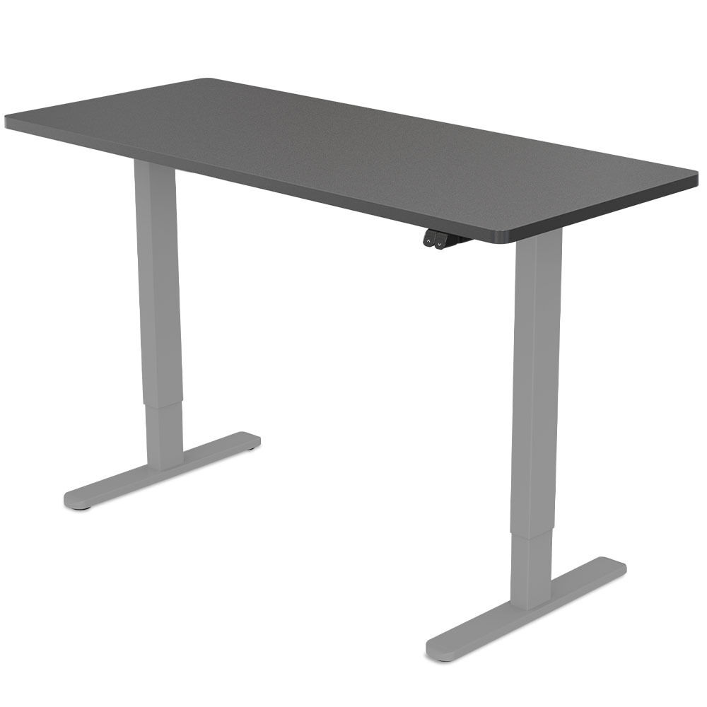FORTIA Sit Stand Standing Desk, 72-118cm Height Adjustable, 70kg Load, Frame Price