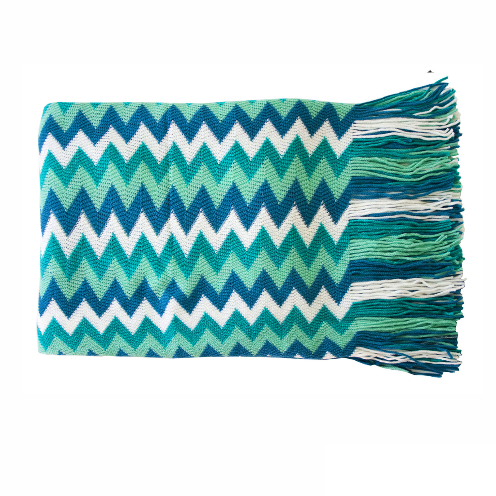 IDC Homewares Chevron Knitted Throw Price