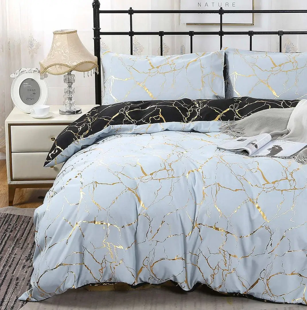 Adana Reversible Bed Quilt/Doona/Duvet Cover Set Price