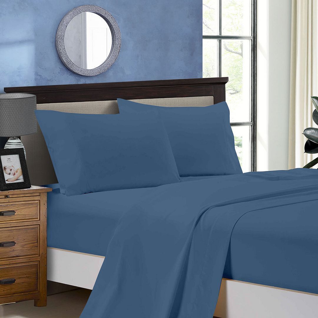 1000TC Ultra Soft King Single Size Bed Flat & Fitted Sheet Set Price