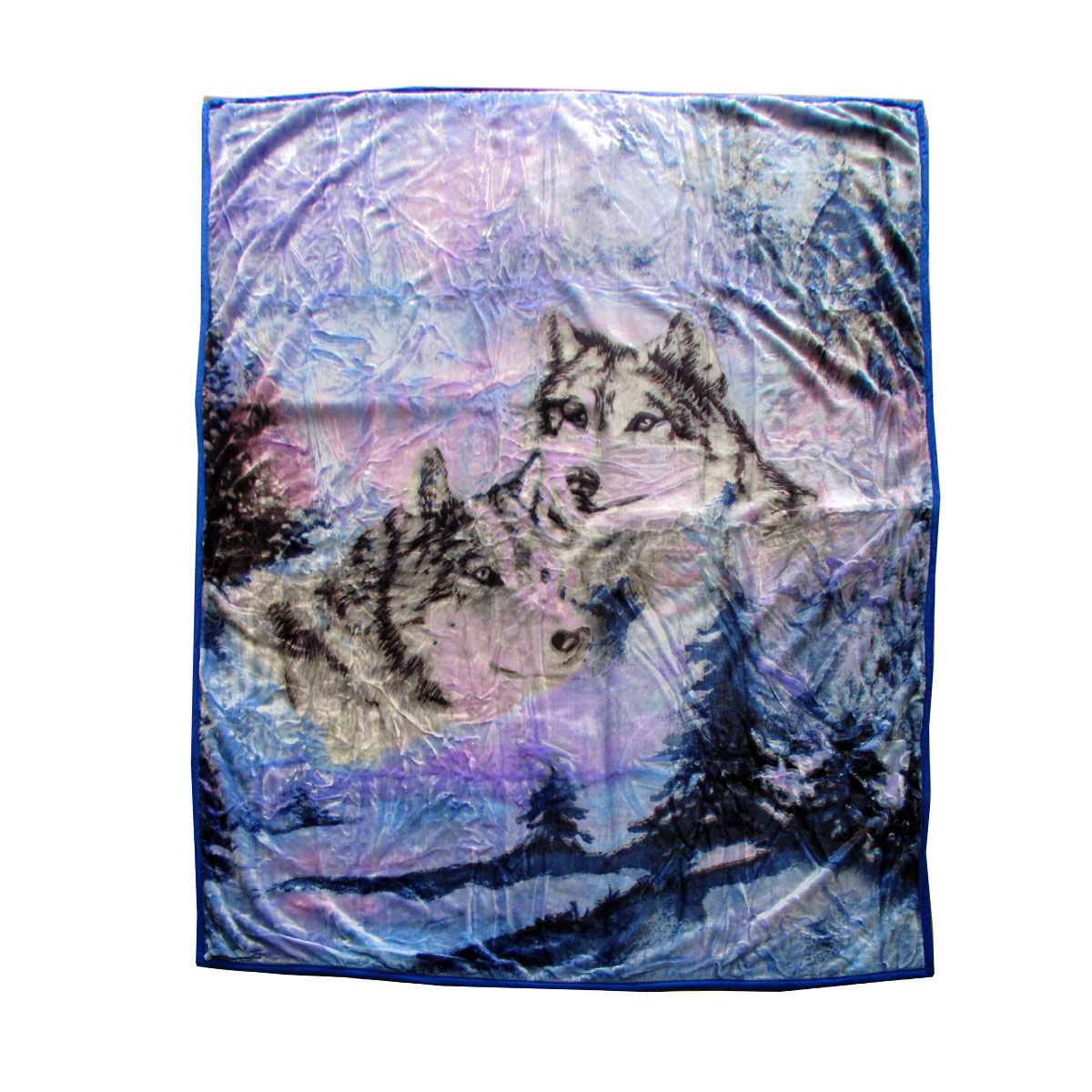 675gsm 2 Ply 3D Print Faux Mink Blanket Queen 200x240 cm Price