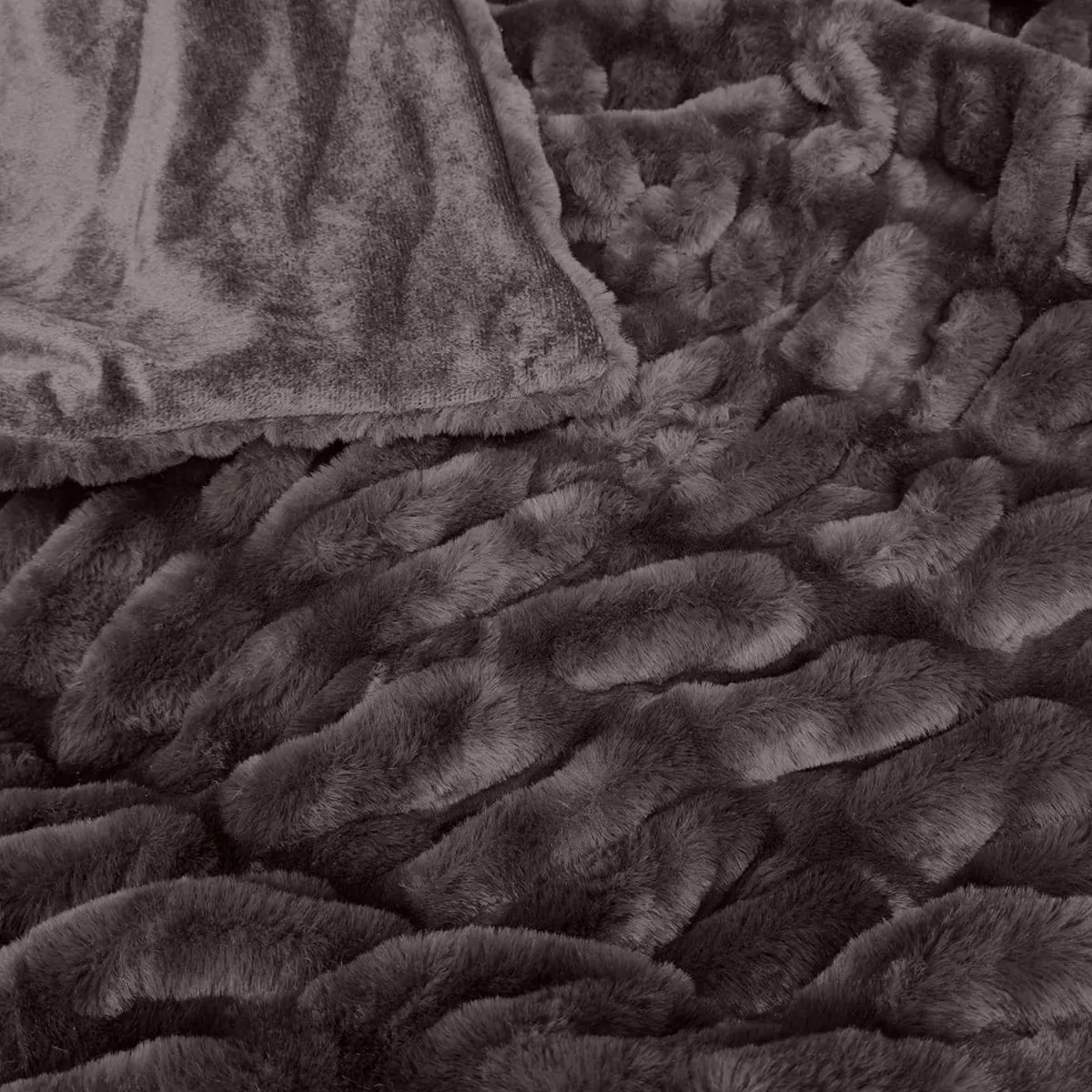 Skyler Faux Fur Throw Rug 130 x 160cm Price