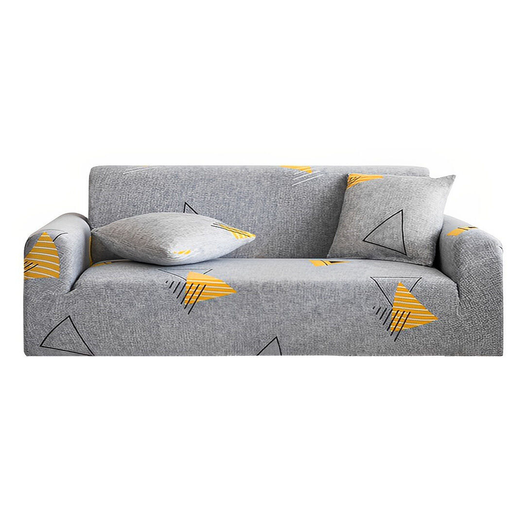Geometric Print Sofa Cover Couch Protector High Stretch Lounge Slipcover Home Decor Price