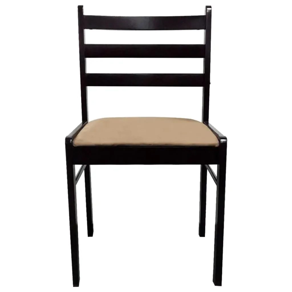 Dining Chairs Solid Rubber Wood and Velvet Price