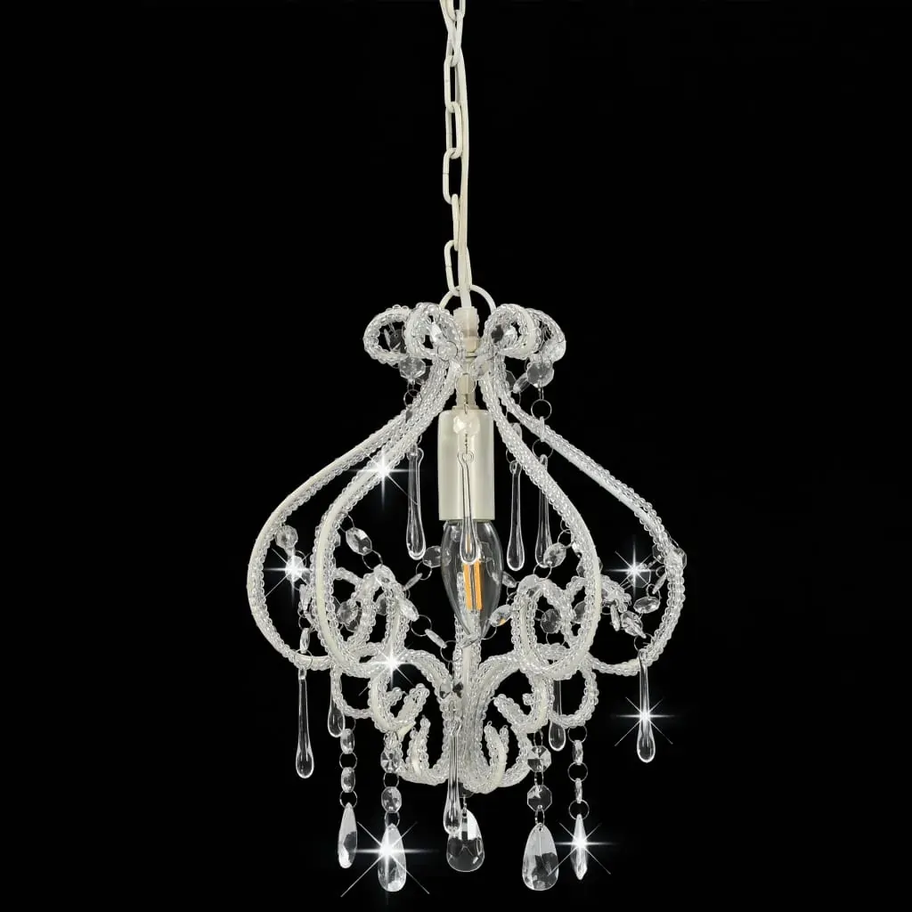 Ceiling Lamp with Beads Round E14 Price