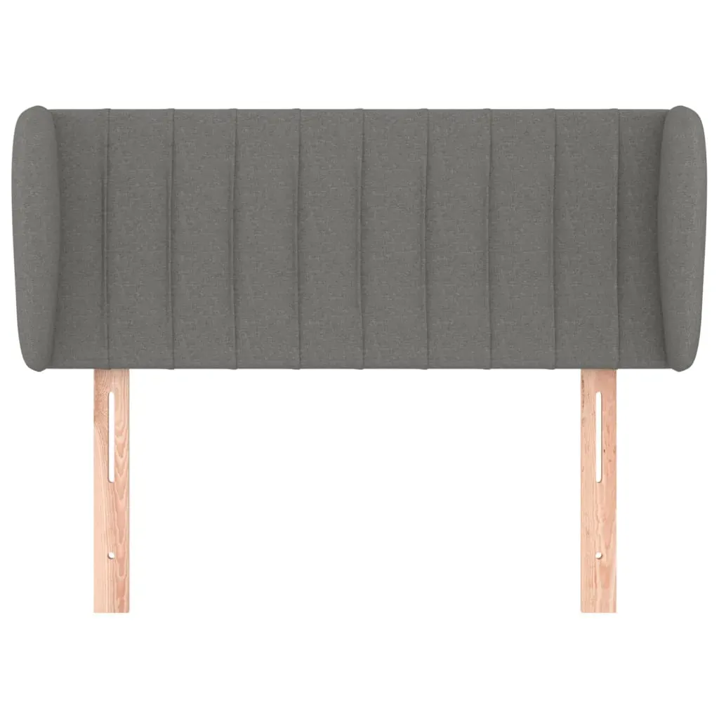 Headboard with Ears Dark Grey Fabric Price