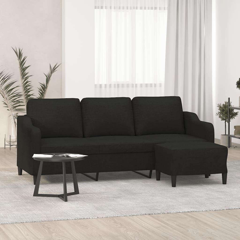 Seacombe 3-Seater Sofa with Footstool Fabric Price