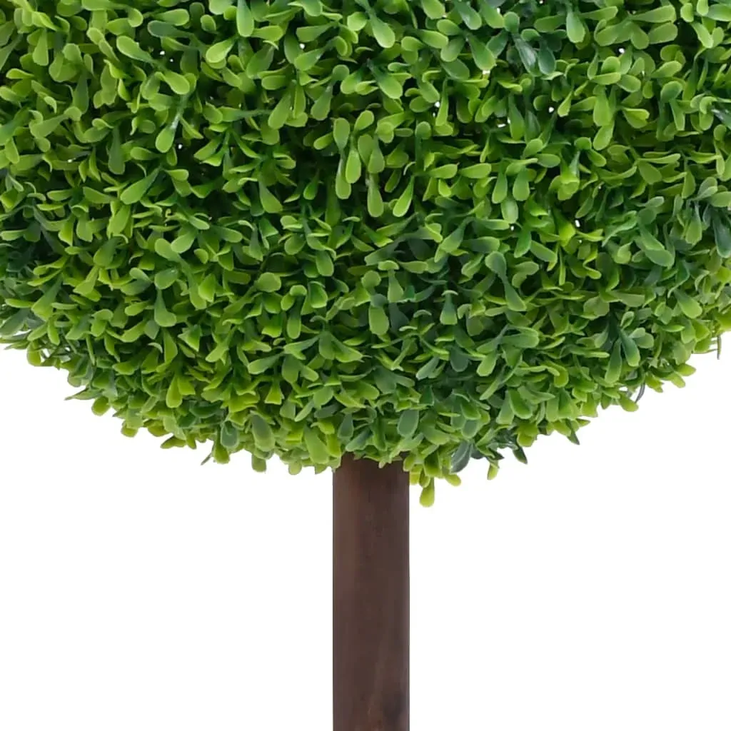 Artificial Boxwood Plant with Pot Ball Shaped Green Price
