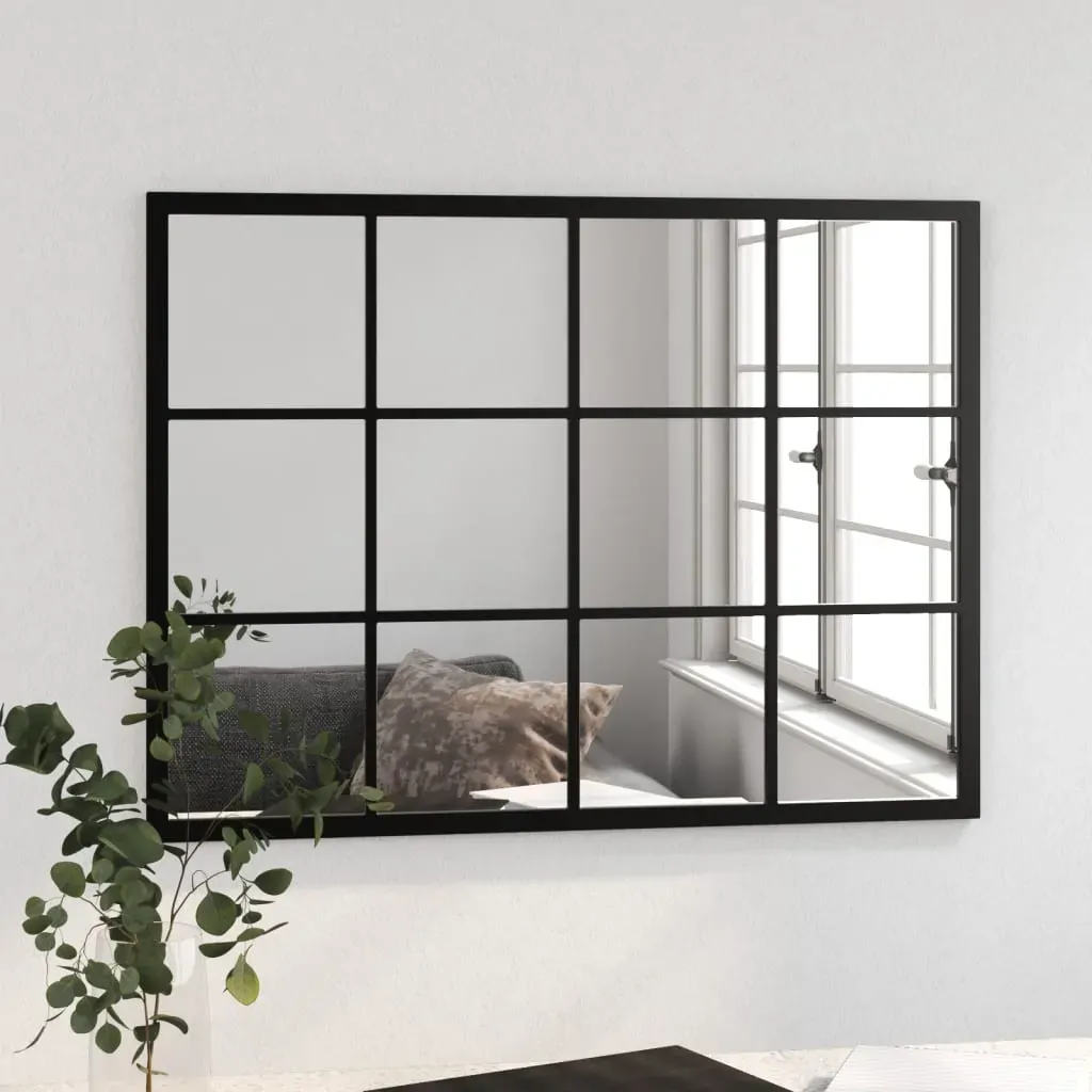 Wall Mirror Black Metal Price