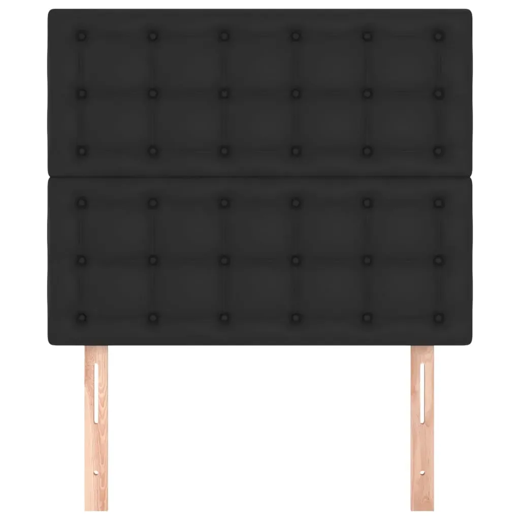 Headboard Black Faux Leather Price