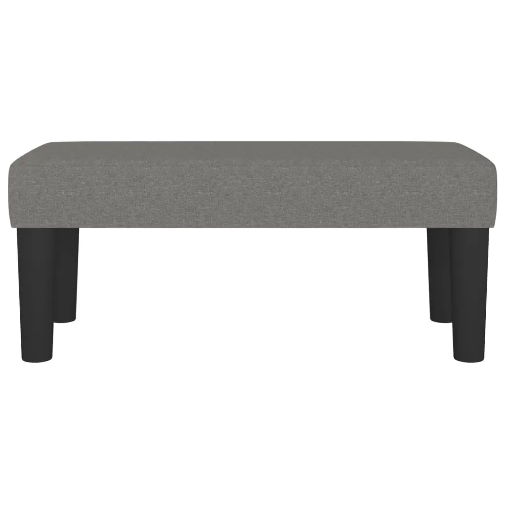 Bench Dark Grey Fabric Price