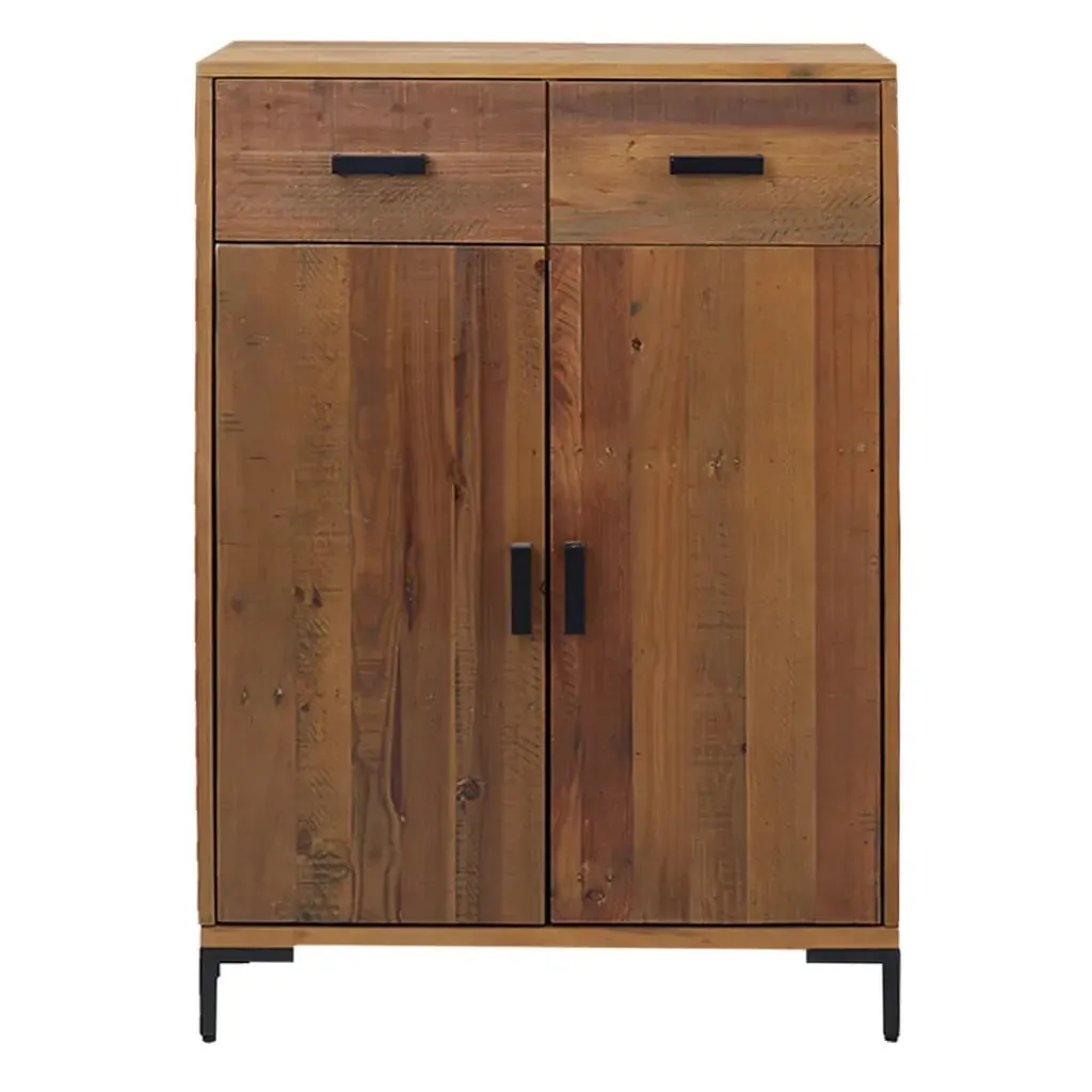 Shoe Rack 75x40x110 cm Solid Recycled Pinewood Price