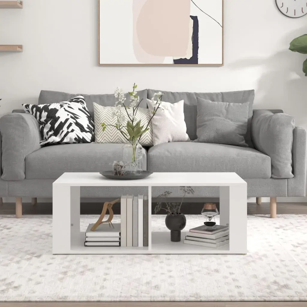 Coffee Table 100x50x36 cm Engineered Wood Price