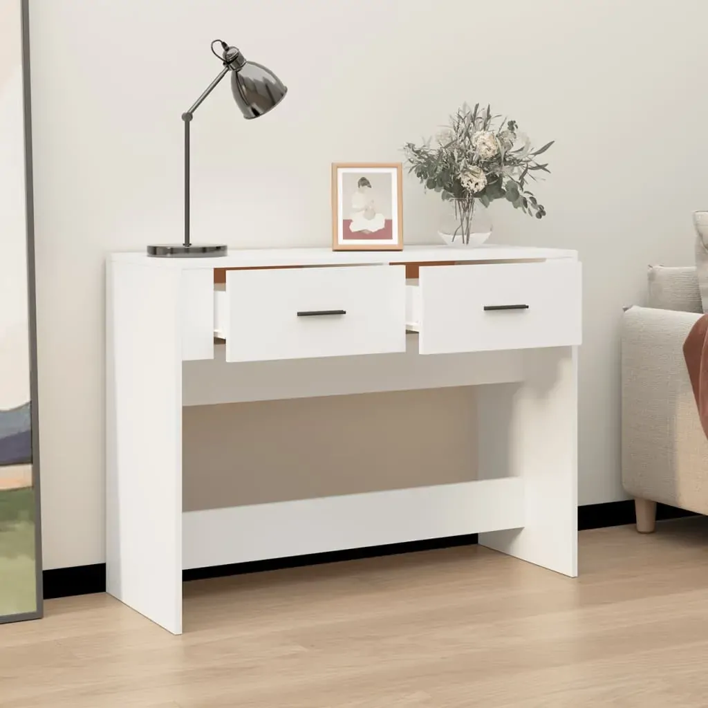 Console Table 100x39x75 cm Engineered Wood Price