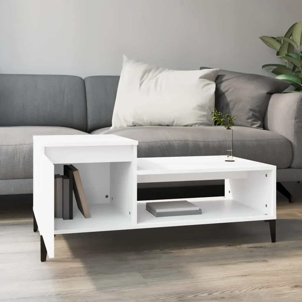 Coffee Table 100x50x45 cm Engineered Wood Price