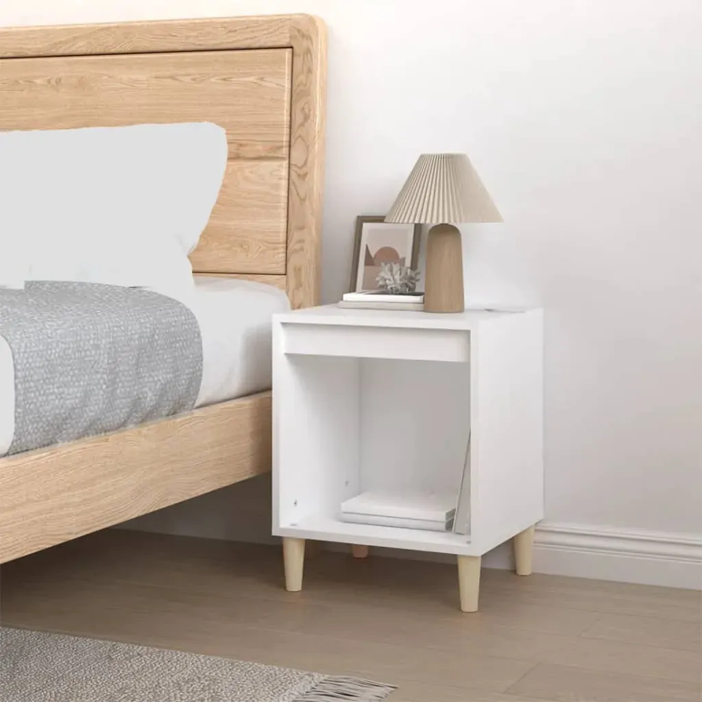 Adobes Bedside Cabinet 40x35x50 cm Engineered Wood Price