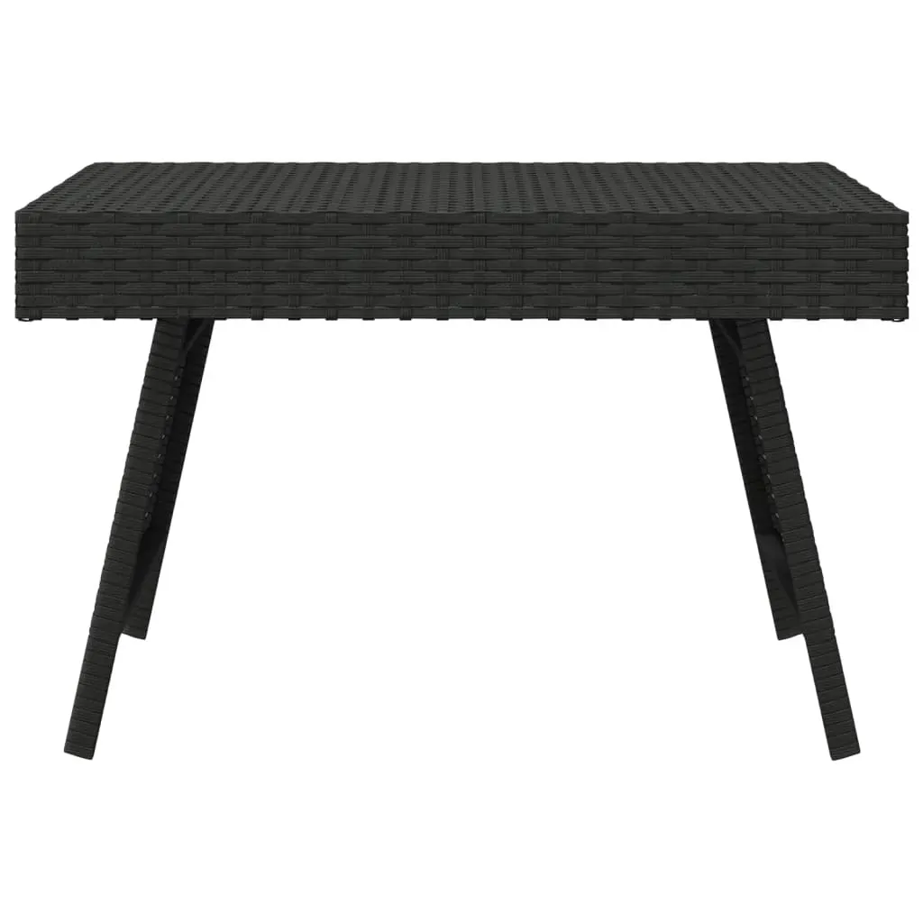 Foldable Side Table 60x40x38 cm Poly Rattan Price