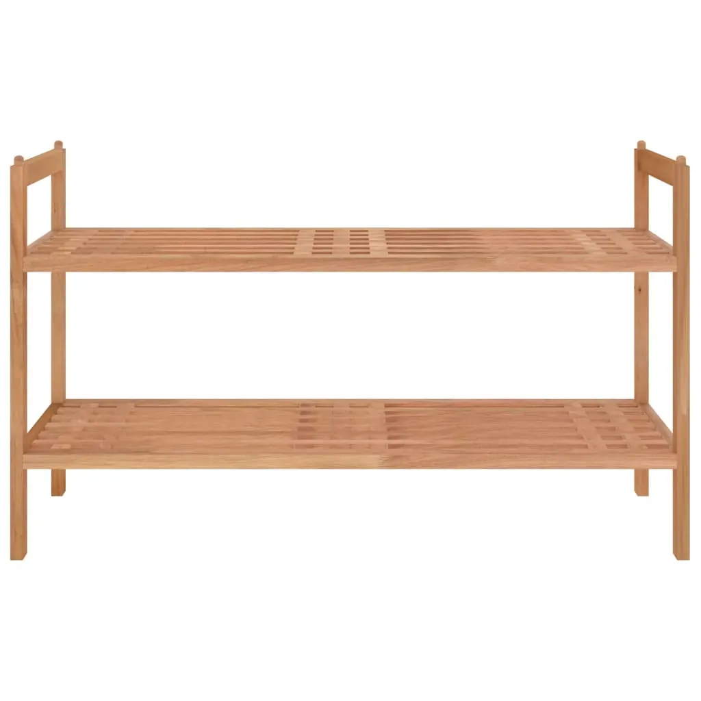 Shoe Rack 69x27x41 cm Solid Walnut Wood Price