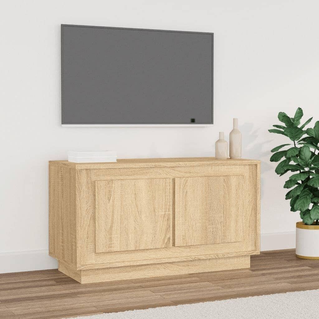 TV Cabinet White 80x35x45 cm Engineered Wood Price