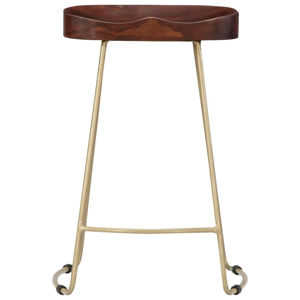 Gavin Bar Stools 2 pcs Solid Mango Wood Price