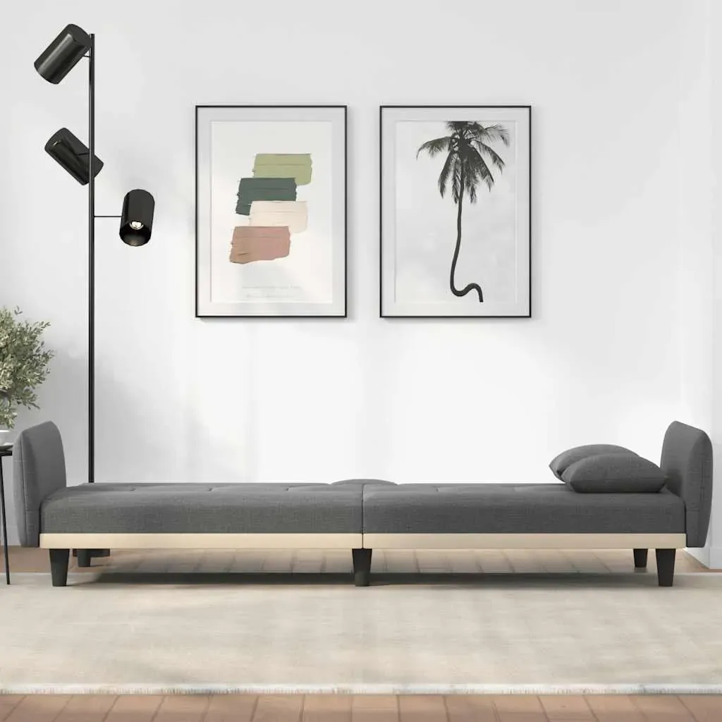 Sofa Bed with Cup Holders Fabric Price