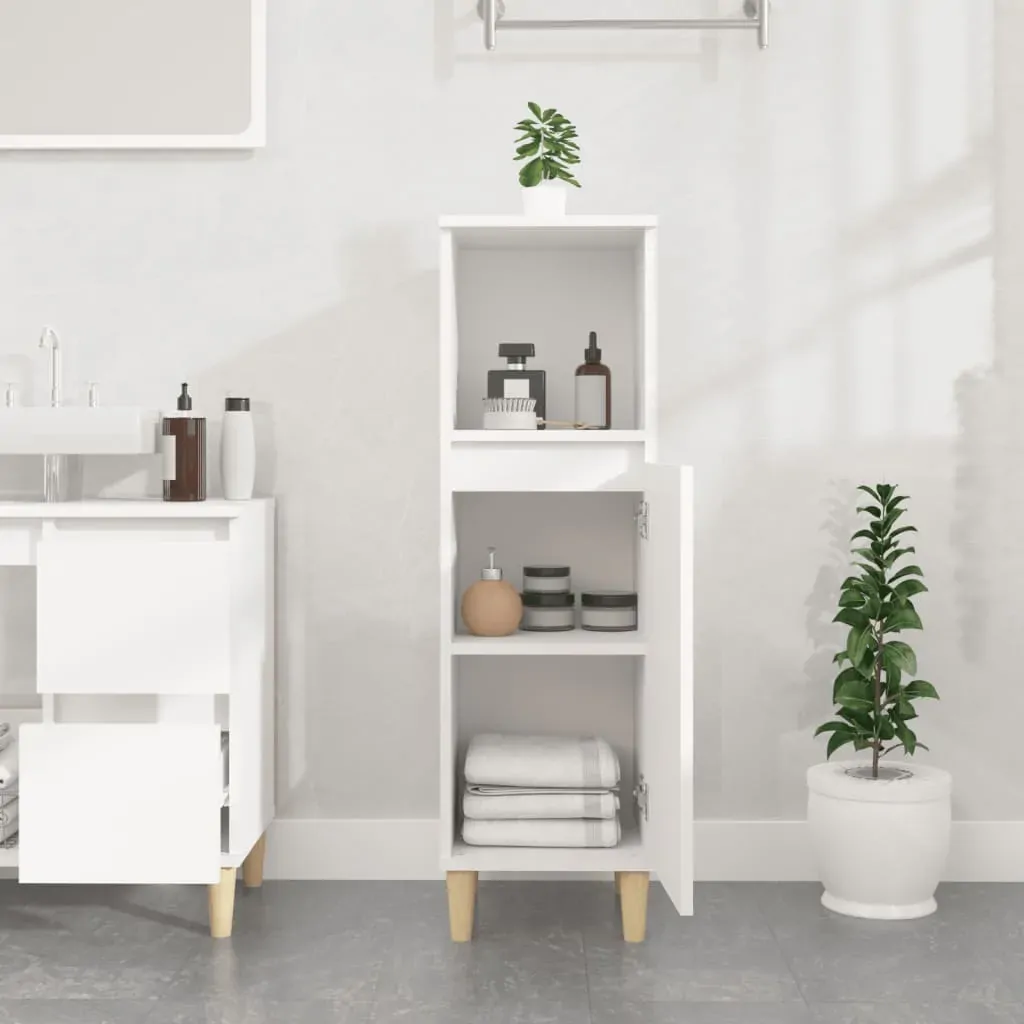Bathroom Cabinet 30x30x100 cm Engineered Wood Price